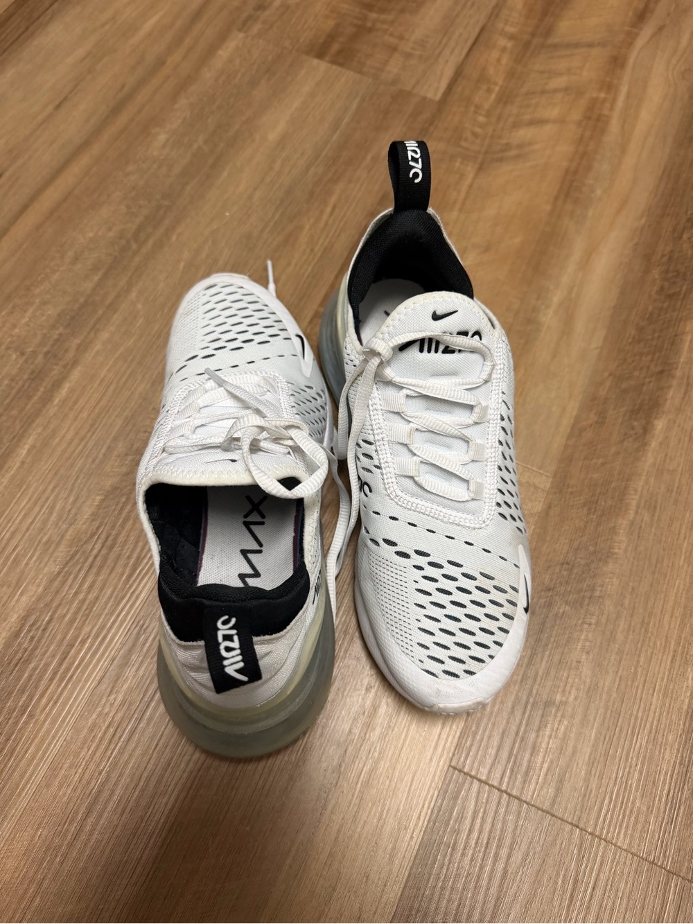 Nike White and Black Women’s Sneakers